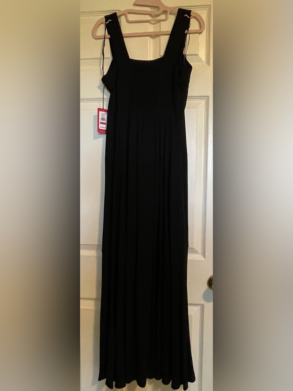 Vince Camuto Black Tiered Sleeveless Maxi Dress size XS - Picture 4 of 10